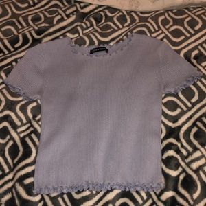 Brandy Melville baby blue top